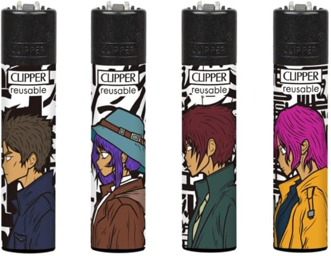 Accendino Clipper Large Anime Soul x 48pz