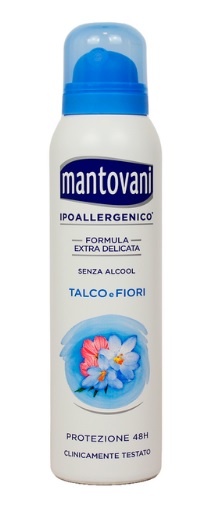 Mantovani Deo Spray Talco e Fiori 150ml