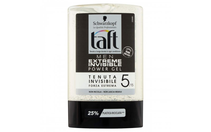 Taft Men Extreme Invisible Power Gel 5/15 ML.300