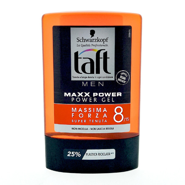 Taft Men Maxx Power Power Gel 8/15 ML.300