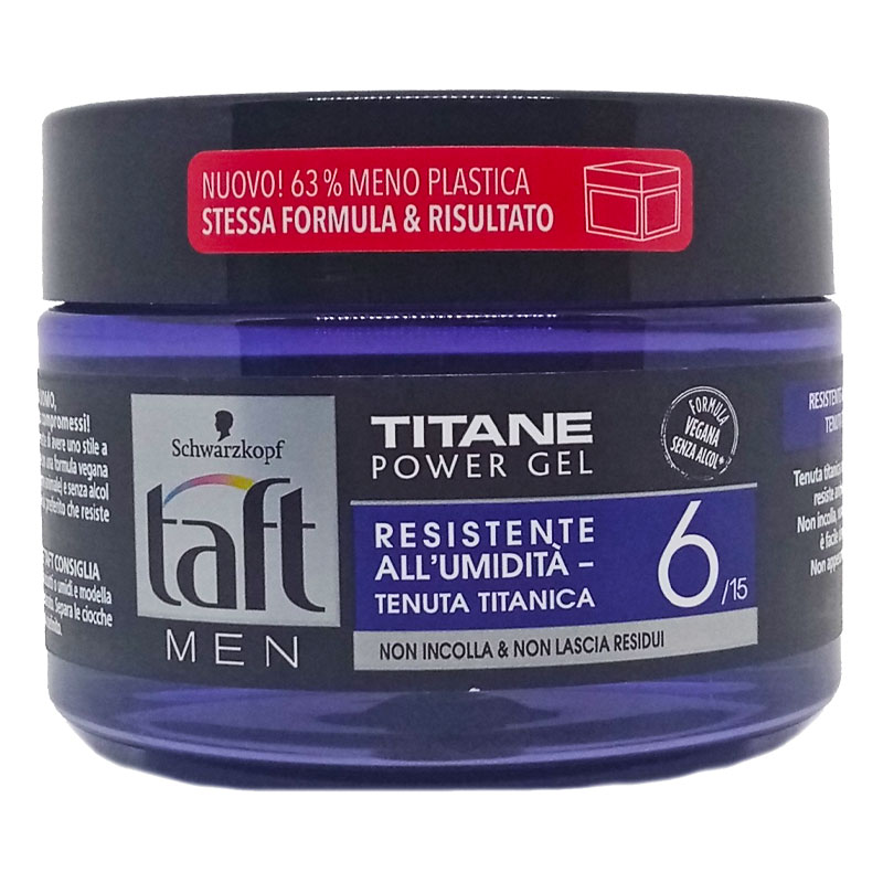 Taft Men Titane Power Gel 6/15 ML.250